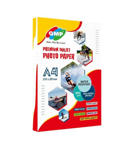 GMP 210gsm A4 Inkjet Photo Glossy Paper(50 sheets)