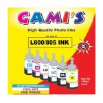 GAMI'S Ink For EPSON L800/L810/850/805/L8050/L1300,L1800,R230/T60,