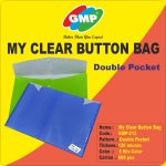 GMP My Clear Bag Files And Folders -LGL SIZE - Double Pocket