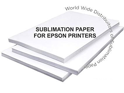 DDS Sublimation Heat Transfer Inkjet Paper 130 GSM 100 Sheet A4 Size