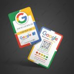 GMP NFC Business Cards | Blank Printable | White NTAG | 213 CHIP | Memory upto 888 characters (URLs, Texts, Google reviews,etc) | Compatible with Android/IOS NFC