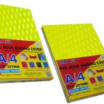 GMP A4 PVC Book Binding Sheet Super Diamond -Set (Yellow)