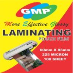 GMP Laminating Pouch 225 Micron 60x83MM