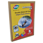 GMP Non-Tearable Inkjet AP Film 170 & 220 Micron (4×6, A4, A3, 12×18, 13×19 Inches) – Dual Side Printable, Waterproof, Instant Dry Photo Film for ID Card Printing