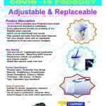 250 Micron Premium Face Shield — Clear, Anti-Fog and Unbreakable