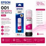 Epson 001 Magenta Ink Bottle (Original) 70ml