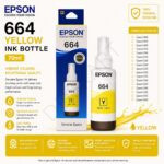 EPSON 664 YELLOW INK BOTTLE (Original) 70ML