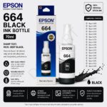 Epson 664 Black Ink Bottle (Original) 70ML
