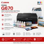 Canon PIXMA G670 Multi-Function InkTank Inkjet Printer