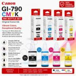 Canon GI-790 Ink Set (CMYK) — Original