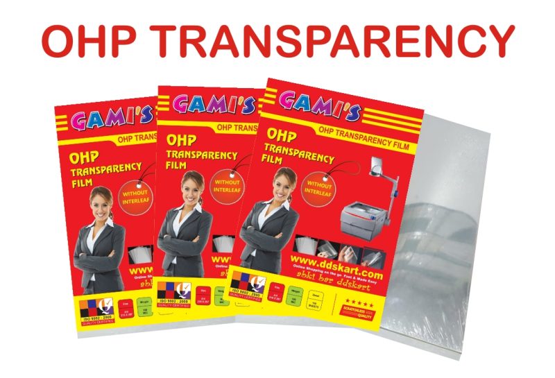 GMP A4 100 MIC OHP Transparency Film Pack Of 100