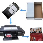 GMP PVC ID Card Tray ( Black) For Inkjet Printer Epson L800,805,810,850