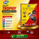 GMP A4 Inkjet OHP Transparency Film (100 Sheets) – Trophy & Award Printing