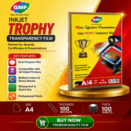 GMP A4 Inkjet OHP Transparency Film (100 Sheets) – Trophy & Award Printing