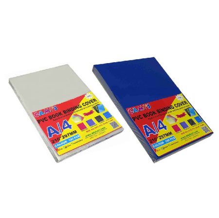 GMP A4 PVC Book Binding SHEET SAND MATTE-SET ( PANI + BLUE )