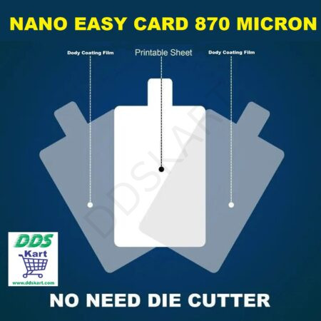 GMP 870 Micron Nano Easy Card Inkjet PVC Card for Epson for Epson L3110, L3150, L3250, L3210, L3216 Series