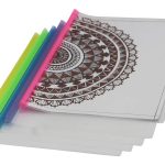 GMP Strip File | Stick/Patti File | Best for A4 Size | Transparent - Pack of 10 PCS (Transparent)