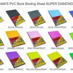 GMP A4 PVC Spiral Book Binding Sheet Super Diamond-Set