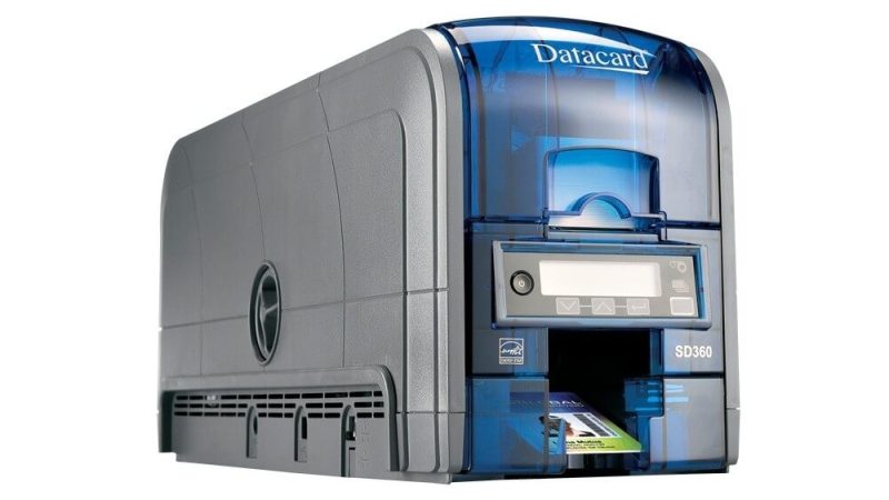 Data Card Entrust SD360 Automatic Dual Sided ID Card Printer