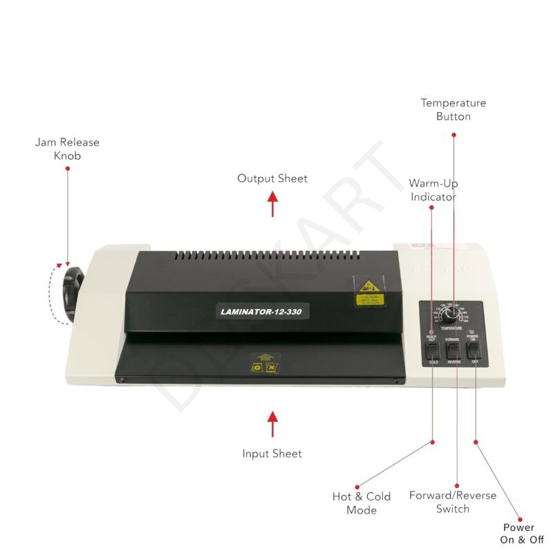 Lamination Machine 12 Heavy-Duty A/3 Lamination Machine