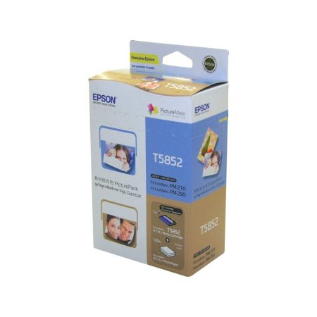 Epson T5852 Ink Cartridge & Photo Paper PICTUREMATE 210/ 250