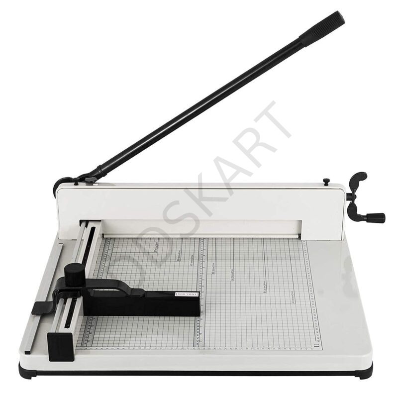GMP A3/A4 18 Inch Blade Manual Paper Cutting Machine | Heavy Duty Guillotine & Ream Cutter Paper Trimmer for Office, Printing & Binding | Steel Body Paper Cutter (A3, A4, FS Size Compatible)