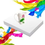 Water Slide Decal Paper Inkjet 05 Sheets A4 Size Premium Transfer Paper Clear Transparent Printable Waterslide Paper