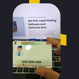 GMP Aadhar Card Software For Printing on PVC card in the Centre Feeding Printer Single  user for 1  years