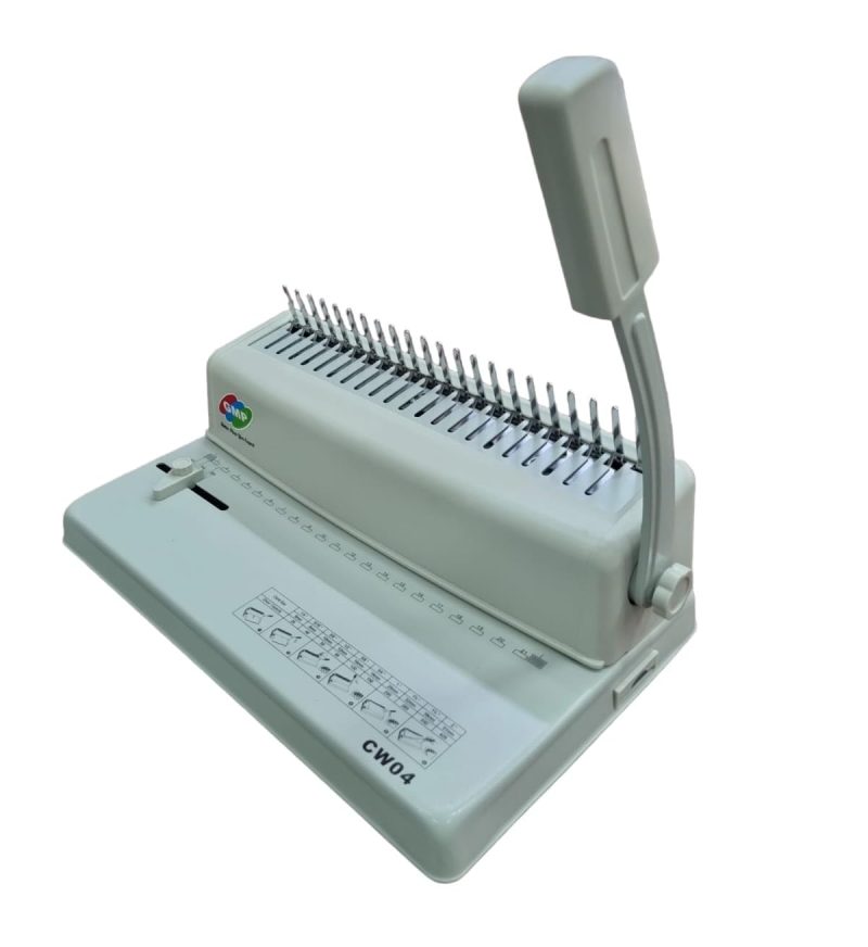 GMP Comb Binding Machine, A4 Size, 12 Sheet Punching of Rectangle Holes Capacity, 450 Sheet Binding Capacity