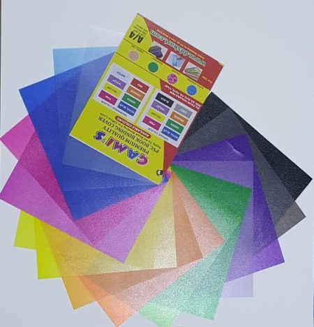 GMP A4 PVC Spiral Book Binding Sheet Sand Matte-Set