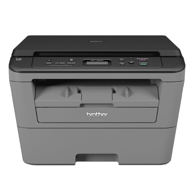 Brother DCP-L2520D Automatic Duplex Laser Printer with 30 Pages Per Minute Print Speed, Multifunction (Print Scan Copy), 2 in 1 (ID) Copy Button, LCD Display, 32 MB Memory, 250 Sheet Paper Tray, USB