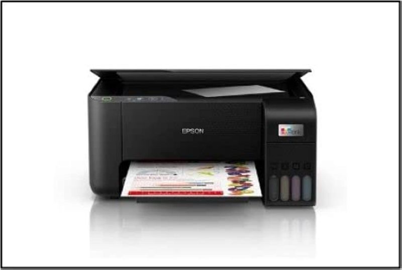 Epson Ecotank L3250 A4 Wi-Fi All-in-One Ink Tank Colour Printer Ink, Black