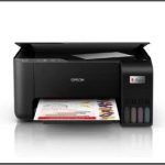 Epson Ecotank L3250 A4 Wi-Fi All-in-One Ink Tank Colour Printer Ink, Black