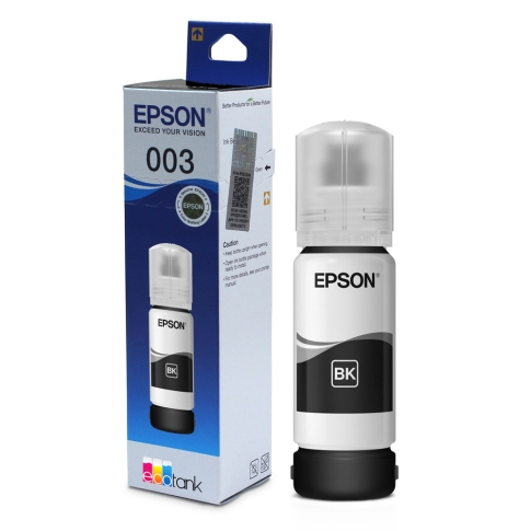 Epson 003 Black Ink Bottle - 65 ml (Original)-C13T00V198
