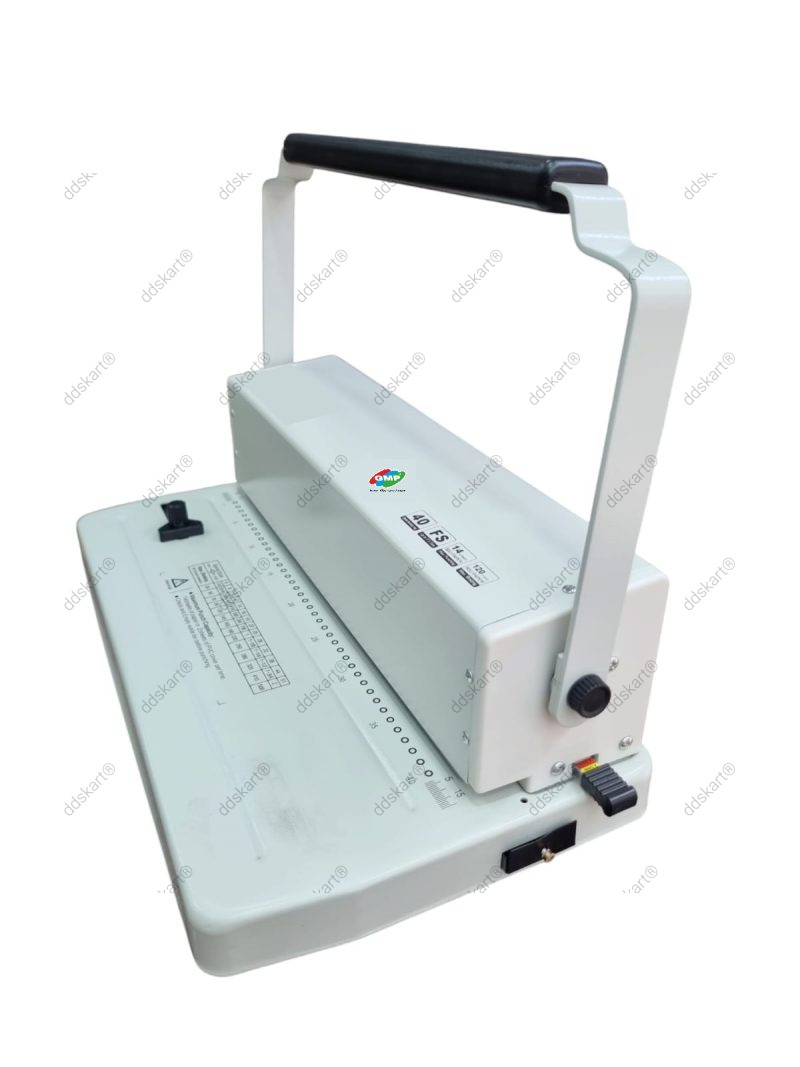 GMP Spiral Binding Machine A4 / 14-16 Sheets of 70 GSM & 40 Holes Heavy Duty Machine