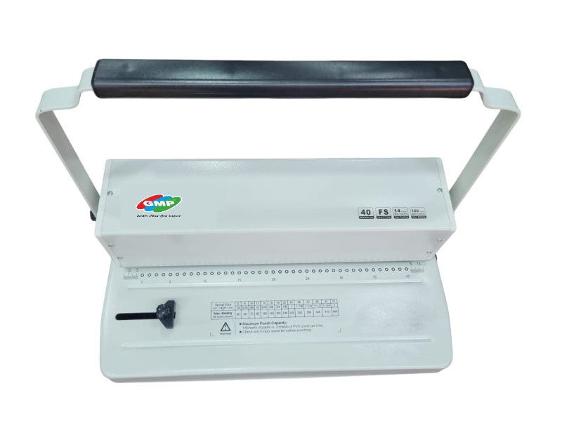 GMP Spiral Binding Machine A4 / 14-16 Sheets of 70 GSM & 40 Holes Heavy Duty Machine