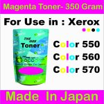 Magenta Toner (Japan) For Use In : Xerox Color 550, Color 560, Color 570 (350grm)