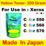 Black Toner (Japan) For Use In : Xerox Color 550, Color 560, Color 570 (350g)