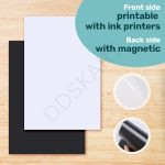 GMP A4 Inkjet Magnetic Photo Sticker — (10 Sheets)