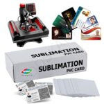 GMP White SUBLIMATION ID CARD BLANK PVC | SUBLIMATION PVC ID CARD | PACK OF 250 Pcs | Finishing Quality | Non-Foldable | Waterproof