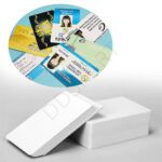 GMP White SUBLIMATION ID CARD BLANK PVC | SUBLIMATION PVC ID CARD | PACK OF 250 Pcs | Finishing Quality | Non-Foldable | Waterproof