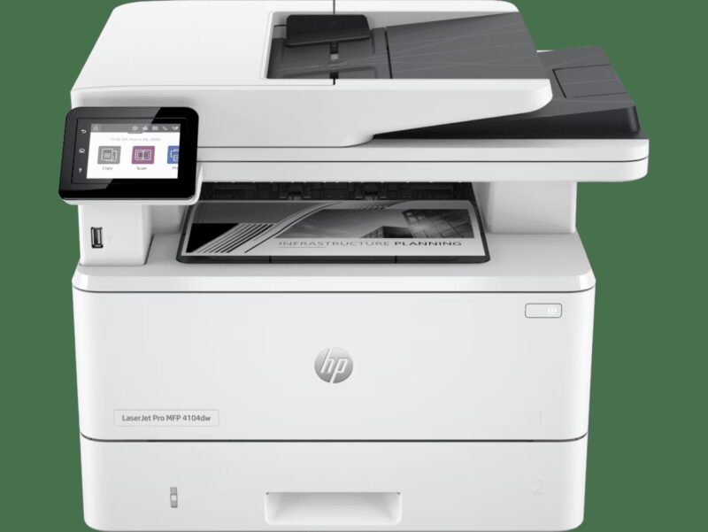 HP LaserJet Pro MFP 4104dw Printer
