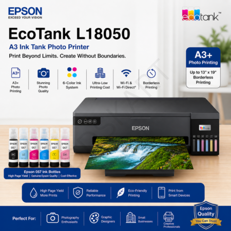 Epson EcoTank L18050 A3 Ink Tank Photo Printer