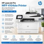 HP LaserJet Pro MFP 4104dw Printer
