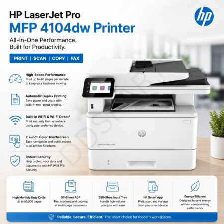 HP LaserJet Pro MFP 4104dw Printer