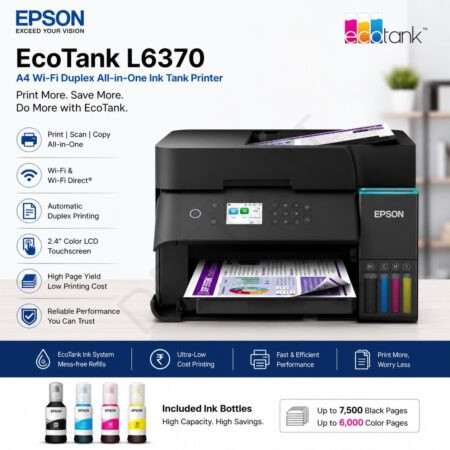 Epson EcoTank L6370 A4 Wi-Fi Duplex All-in-One Ink Tank Printer