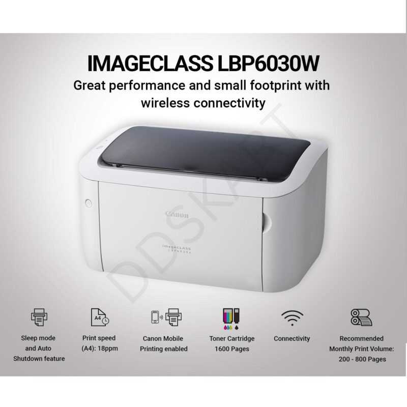 Canon imageCLASS LBP6030W Wi-Fi Mono Printer