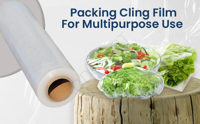 Clear Plastic Shrink Wrap Roll, 3'',4'',6'',12'',18'' Industrial Packaging Film, GILETIN Role for Packing