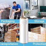 Clear Plastic Shrink Wrap Roll, 3'',4'',6'',12'',18'' Industrial Packaging Film, GILETIN Role for Packing