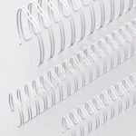 Wire Binding Ring l Double Loop Wire Spines l Document Notebook Binding Ring 3:1 Pitch, 2:1 Pitch